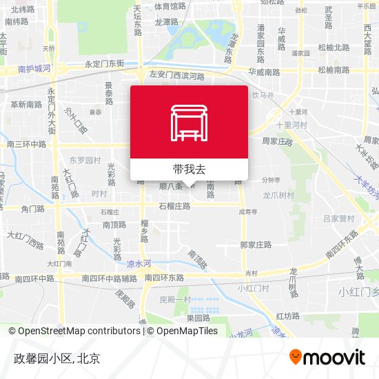政馨园小区地图