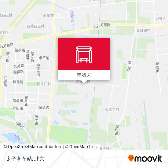 太子务车站地图