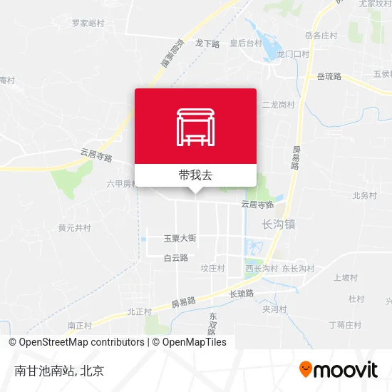 南甘池南站地图