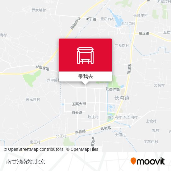 南甘池南站地图