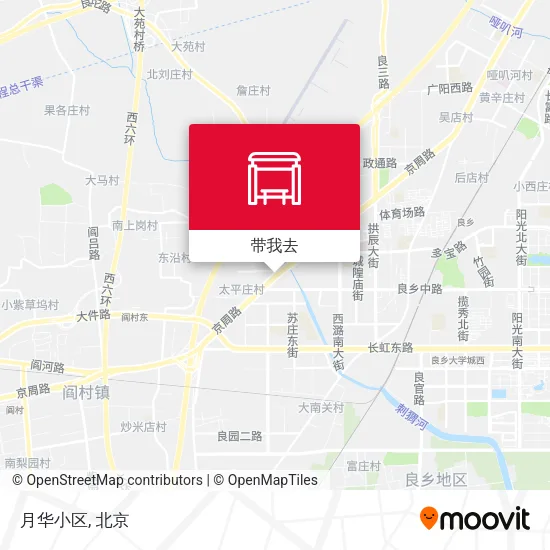 月华小区地图