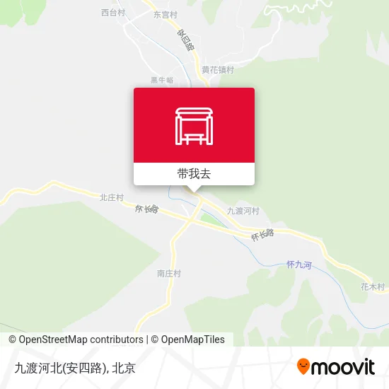 九渡河北(安四路)地图