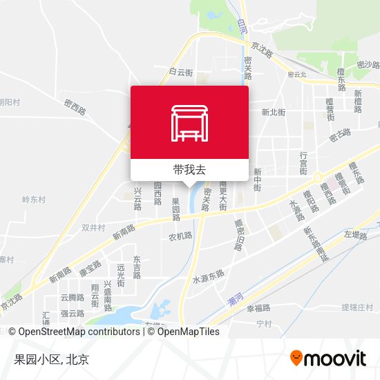 果园小区地图