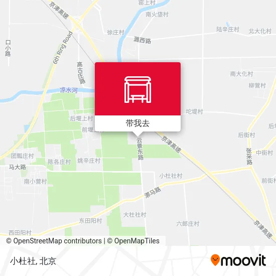 小杜社地图