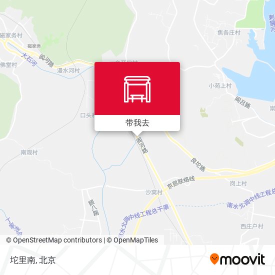 坨里南地图
