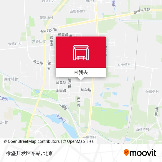 榆垡开发区东站地图