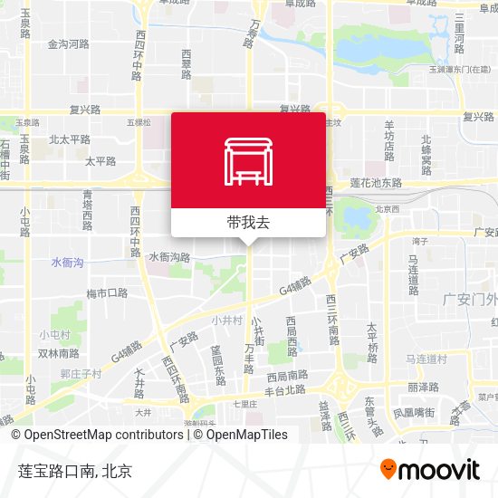 莲宝路口南地图