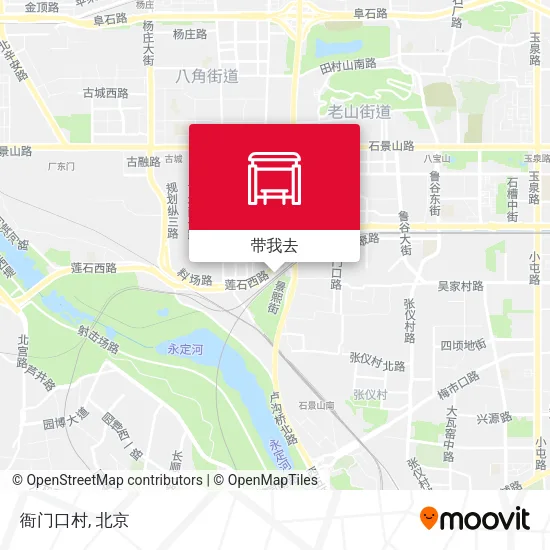 衙门口村地图
