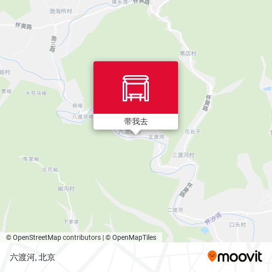 六渡河地图