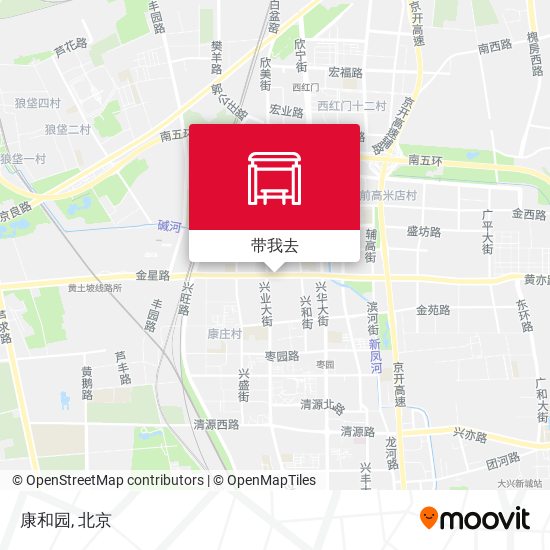康和园地图
