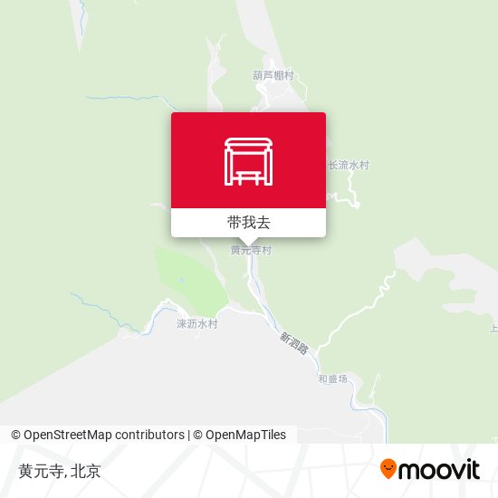 黄元寺地图