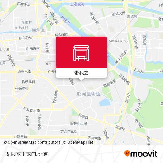 梨园东里东门地图