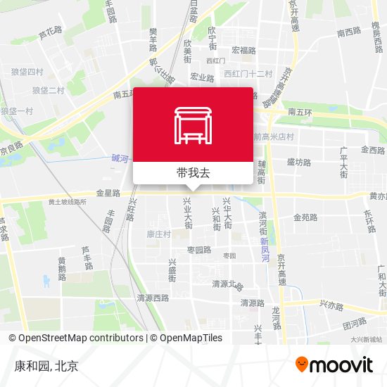 康和园地图