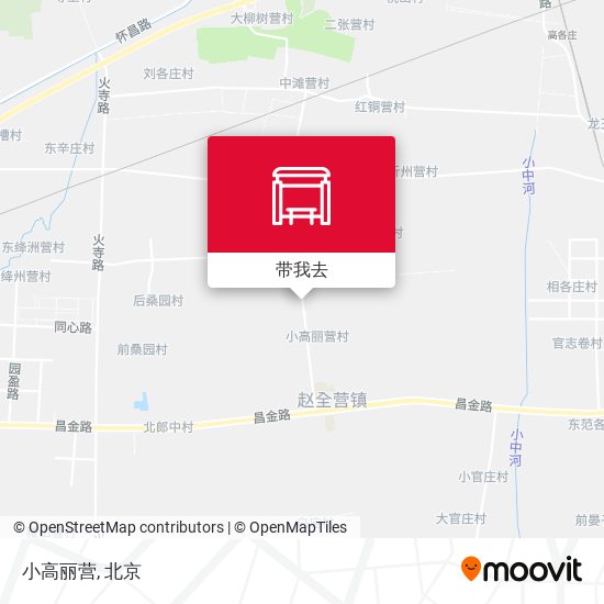 小高丽营地图