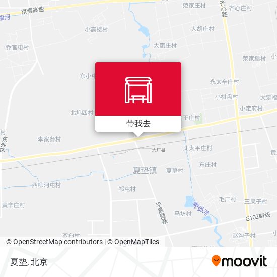 夏垫地图
