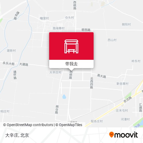 大辛庄地图