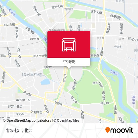 造纸七厂地图