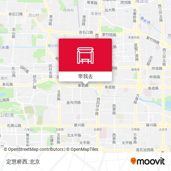 定慧桥西地图