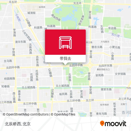 北辰桥西地图