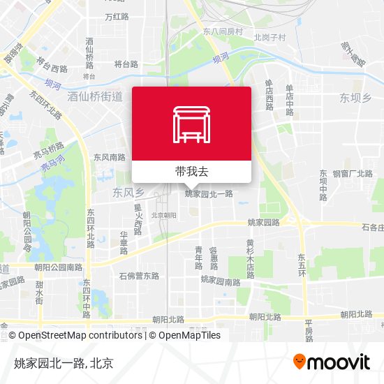 姚家园北一路地图