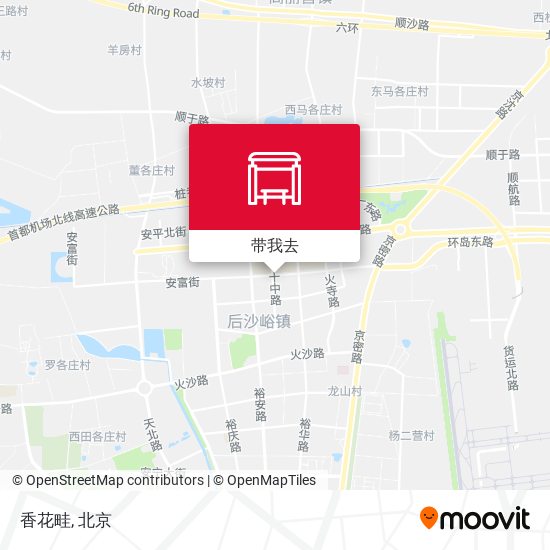 香花畦地图