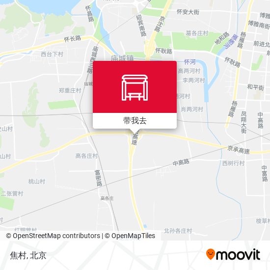 焦村地图