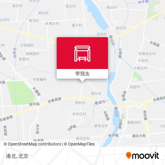 港北地图