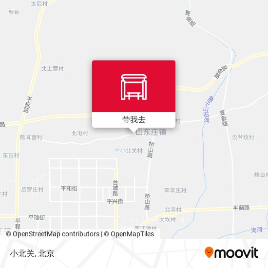 小北关地图