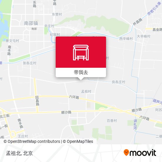 孟祖北地图