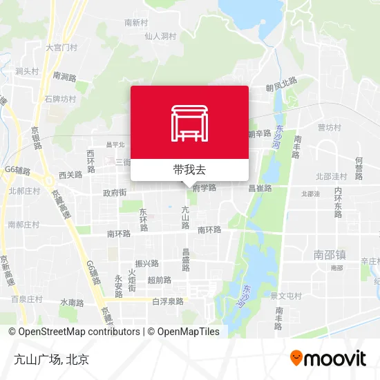 亢山广场地图
