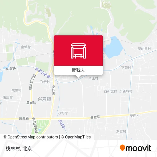 桃林村地图