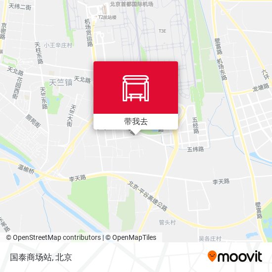 国泰商场站地图