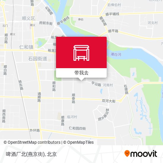 啤酒厂北(燕京街)地图