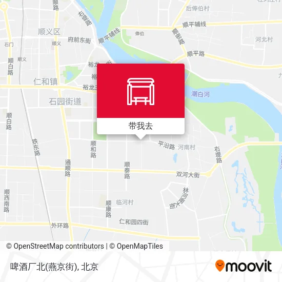 啤酒厂北(燕京街)地图