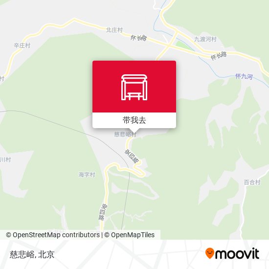 慈悲峪地图