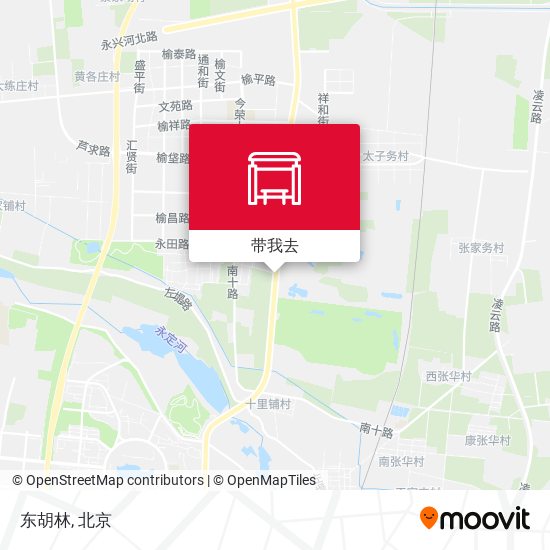 东胡林地图