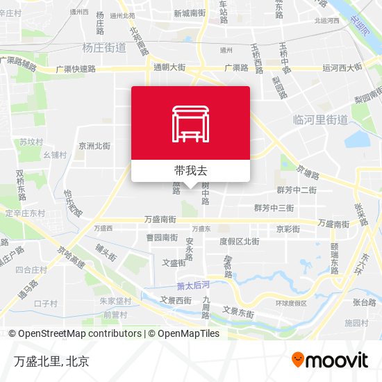 万盛北里地图