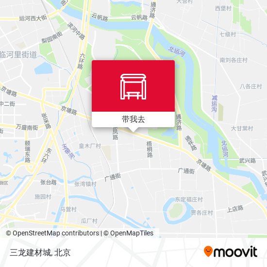 三龙建材城地图