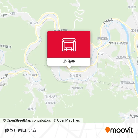 陇驾庄西口地图