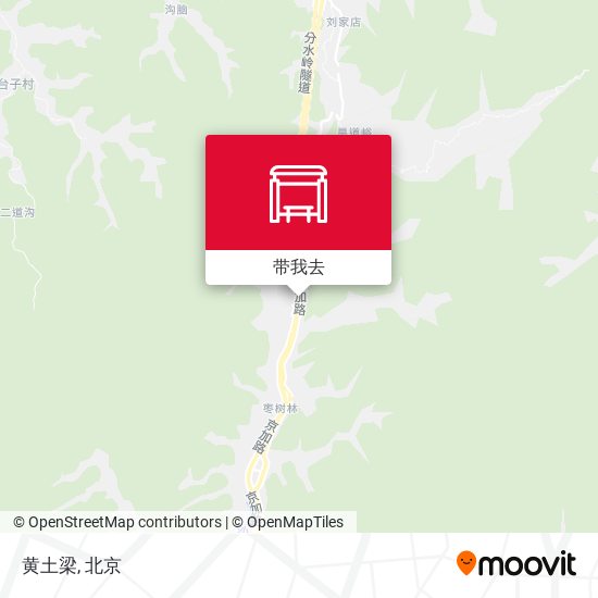 黄土梁地图