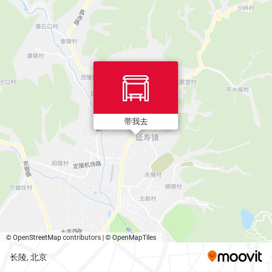 长陵地图