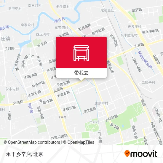 永丰乡辛店地图