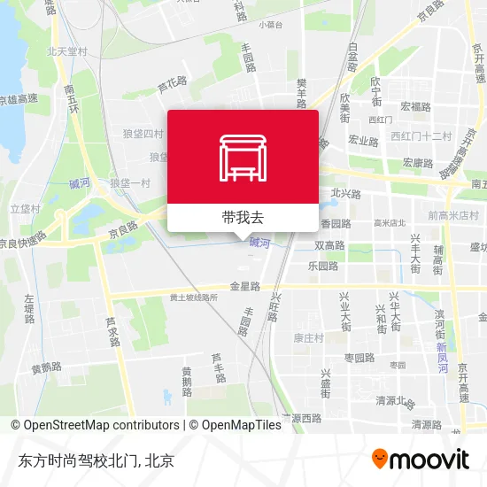 东方时尚驾校北门地图