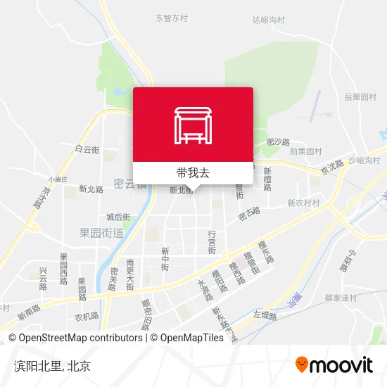 滨阳北里地图