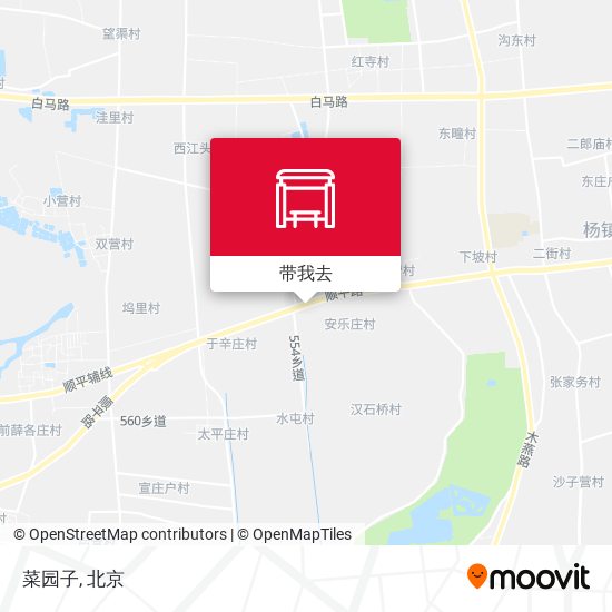 菜园子地图