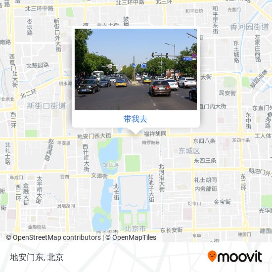 地安门东地图