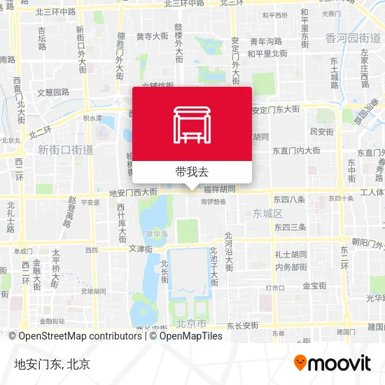 地安门东地图