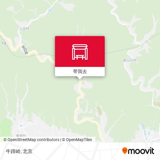 牛蹄岭地图