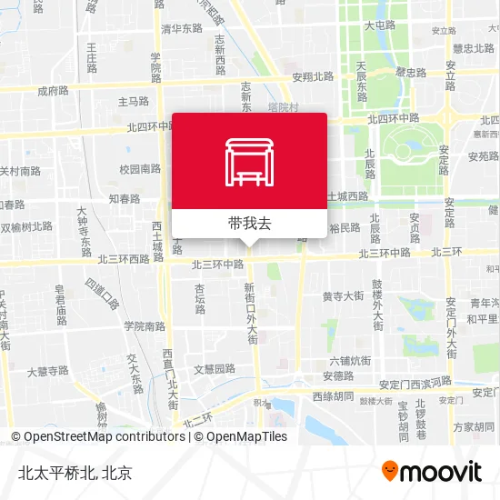 北太平桥北地图