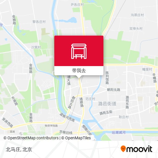 北马庄地图
